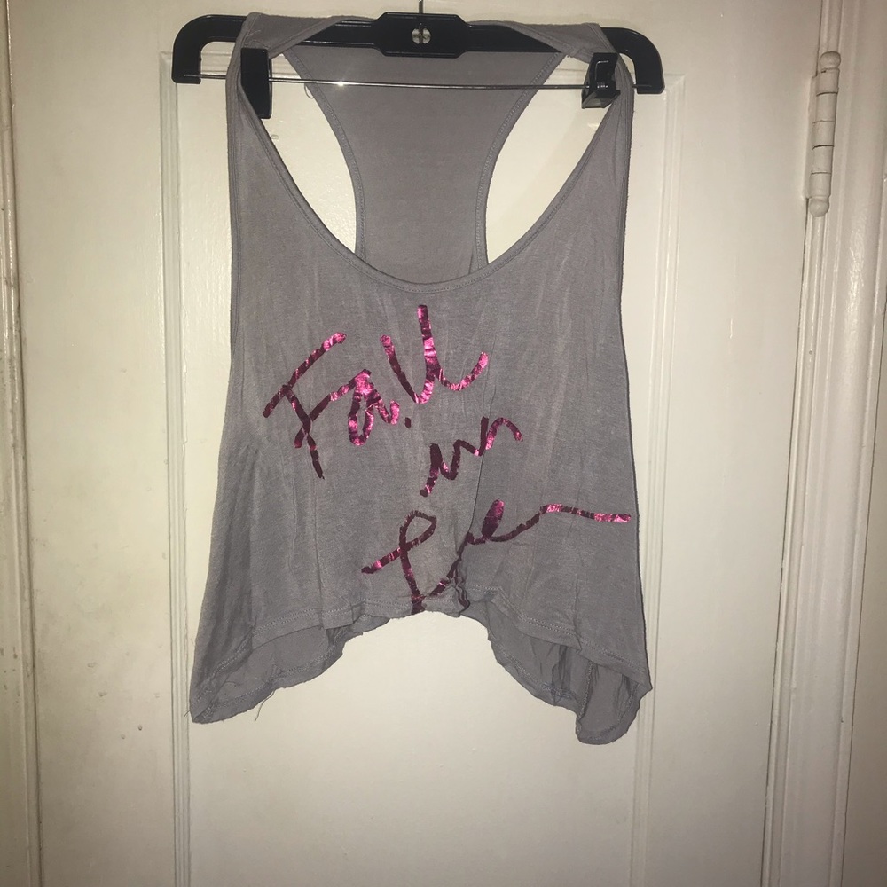 “Fall in love” tank